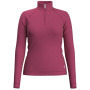 Damen-Funktionsshirt Smartwool W Classic Thermal Merino BL 1/4 ZB 2022 rosa festive fuchsia heather
