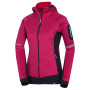 Damen Funktions-Sweatshirt Northfinder Pat rot/schwarz 577Cherryblack