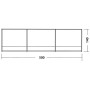 Seitenwand Easy Camp Windscreen Grey