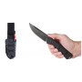 Messer Acta non verba P200 DLC/Plain Edge - Kydex