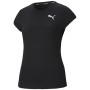 Damen-T-Shirt Puma Active Tee schwarz black