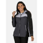 Damenjacke Regatta Wmn Oklahoma V schwarz Slgry/Dapple