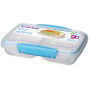 Snack-Box Sistema Small Split To Go 350ml hellblau