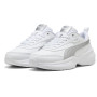 Damenschuhe Puma Cilia 2 Mode Metallic Glam weiß/silber PUMA White-PUMA Silver-Feather Gray