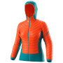 Damenjacke Dynafit Tlt Light Ins. W Hooded Jkt blau/orange iowa/8200