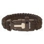 Armband Yate Paracord s píšťalkou a křesadl schwarz