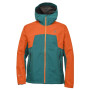 Herrenjacke Salomon Outline Gore-Tex 2.5L M blau/orange RedOrange