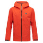 Herrenjacke Black Diamond Stormline Stretch Rain Shell orange octane