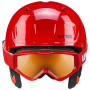 Kinder Skihelm Uvex Heyya Set