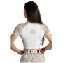 Damen-T-Shirt Nebbia Crop Top Leopard '97 Primal