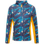 Kinder-Sweatshirt Dare 2b Commit Core blau/gelb Dkden/Glowli