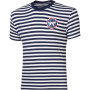 Herren-T-Shirt Progress Hron blau/weiß