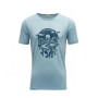 Kinder-Funktionsshirt Devold Trollvass Merino Tee Jr hellblau Cameo