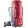 Rucksack Deuter Aircontact 45+10 (2020) weinfarbe CranberryGraphite