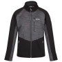 Herren-Sweatshirt Regatta Farson II schwarz/grau Black/DkGrey
