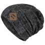Mütze Sensor Merino Impress grau Skulls