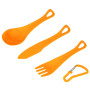 Besteckset Sea to Summit Delta Cutlery Set orange Orange