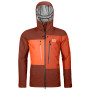 Herrenjacke Ortovox 3L Deep Shell Jacket orange ClayOrange