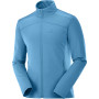 Herren-Sweatshirt Salomon Discovery Lt Fz M blau FjordBlue