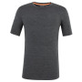 Herren-Funktionsshirt Salewa Pure Eagle Amr M Smles Tshirt. dunkelgrau Black Out