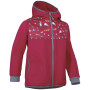 Kinder-Softshell-Jacke Zulu Forest K himbeerfarbe Raspberry