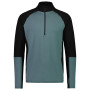 Herren-Funktionsshirt Mons Royale Olympus Half Zip grün/schwarz Burnt Sage / Black