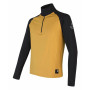 Herren-Sweatshirt Sensor Coolmax Thermo zip schwarz/gelb Mustard/Black