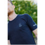 Herren-T-Shirt Zulu Merino Fire 160 Short Comfy