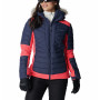 Damenjacke Columbia Bird Mountain™ Insulated Jkt blau/orange Nocturnal, Neon Sunrise