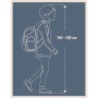 Rucksack-Set Baagl Ergo SET 3 Truck
