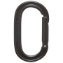 Karabiner Black Diamond Oval Keylock schwarz Black