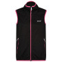 Damenweste Regatta Wmn Lankin B/W II schwarz/rosa Black(Flamingo Pink)