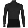 Herren Funktions-Sweatshirt Icebreaker ZoneKnit™ 260 LS Half Zip grau/schwarz jet heather/black/metro heather/cb